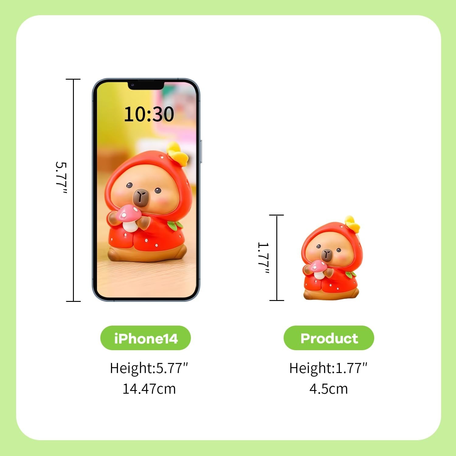 Sweet Capybara Series Blind Box Figures, Random Design Action Figures Collect…