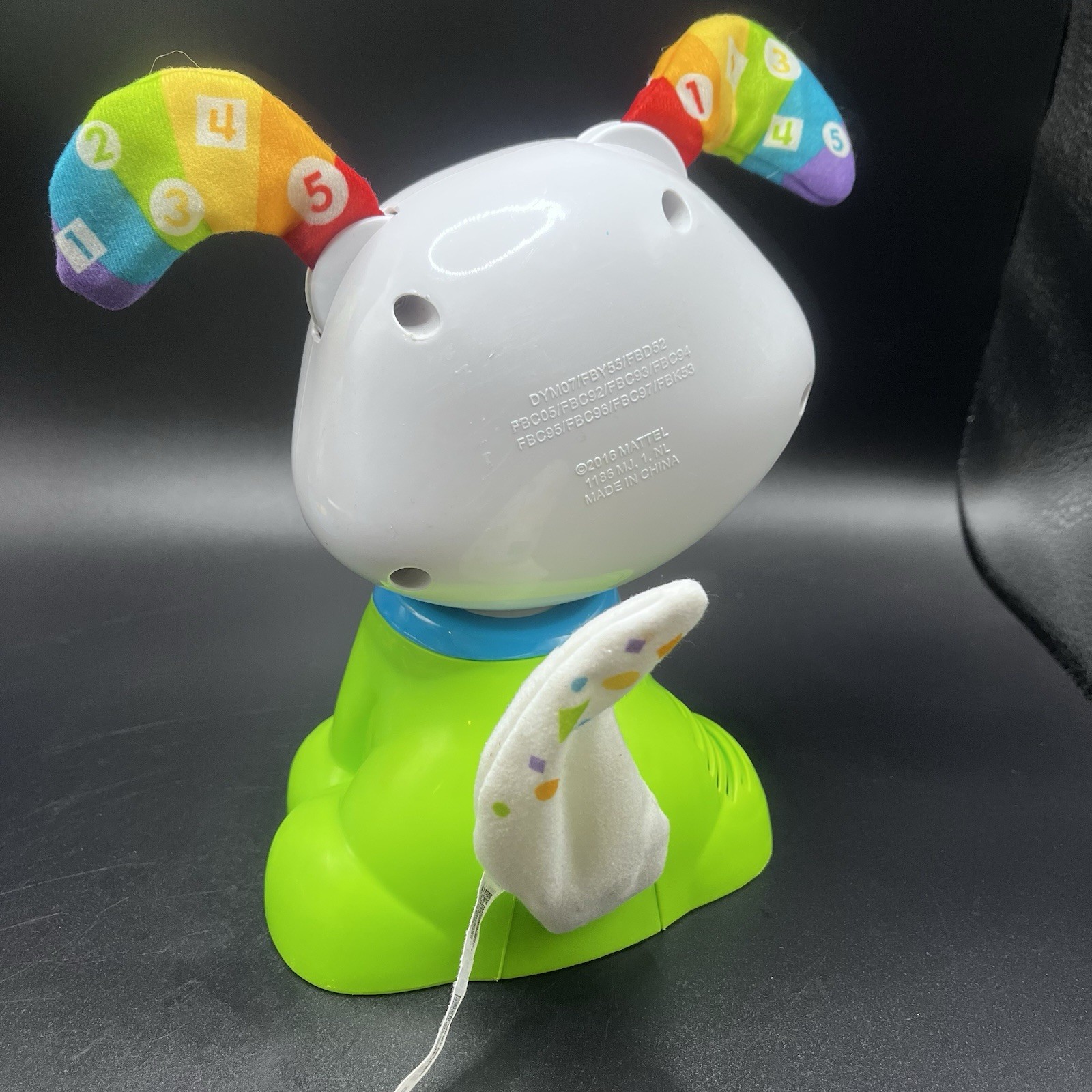 Fisher Price Bright Beats Dance & Move Green BeatBowWow Light Up Puppy Dog