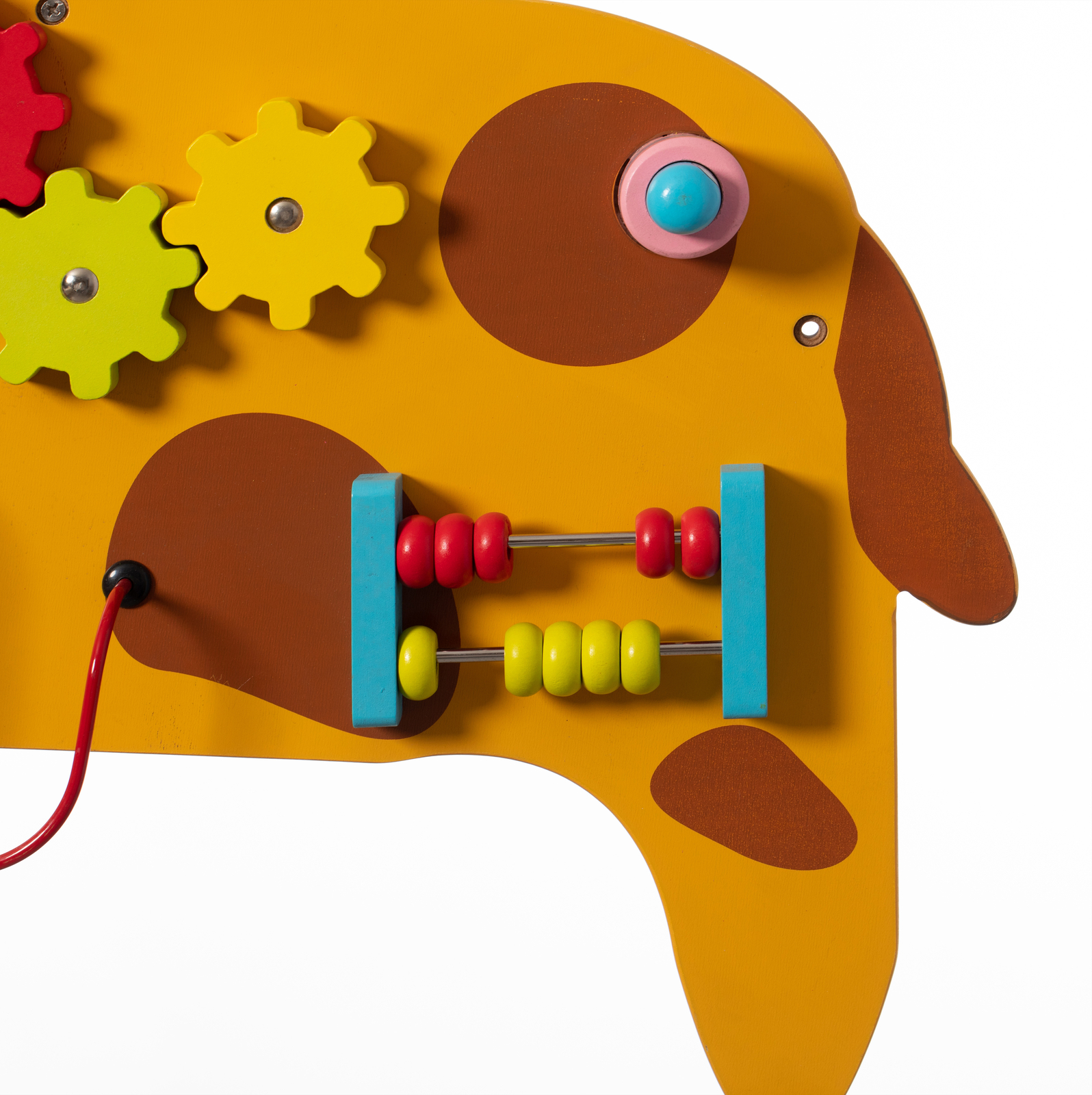 NEW Wooden Giraffe Sensory Wall Game, Activity Toy Growth Chart
