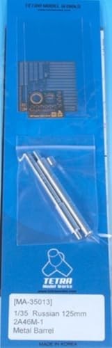 Tetra Model 1/35 scale MA Series Russian 125mm 2A46M-1 Metal Barrel for