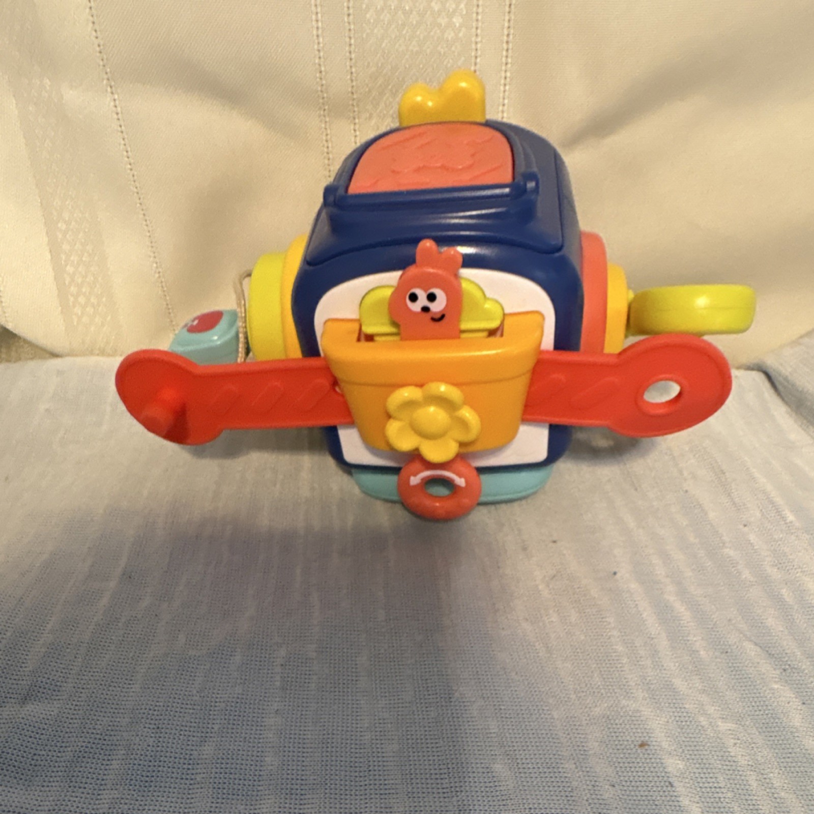 Multicolor Activity Cube Puzzle Toy – Hand-Eye Coordination, Motor Skills