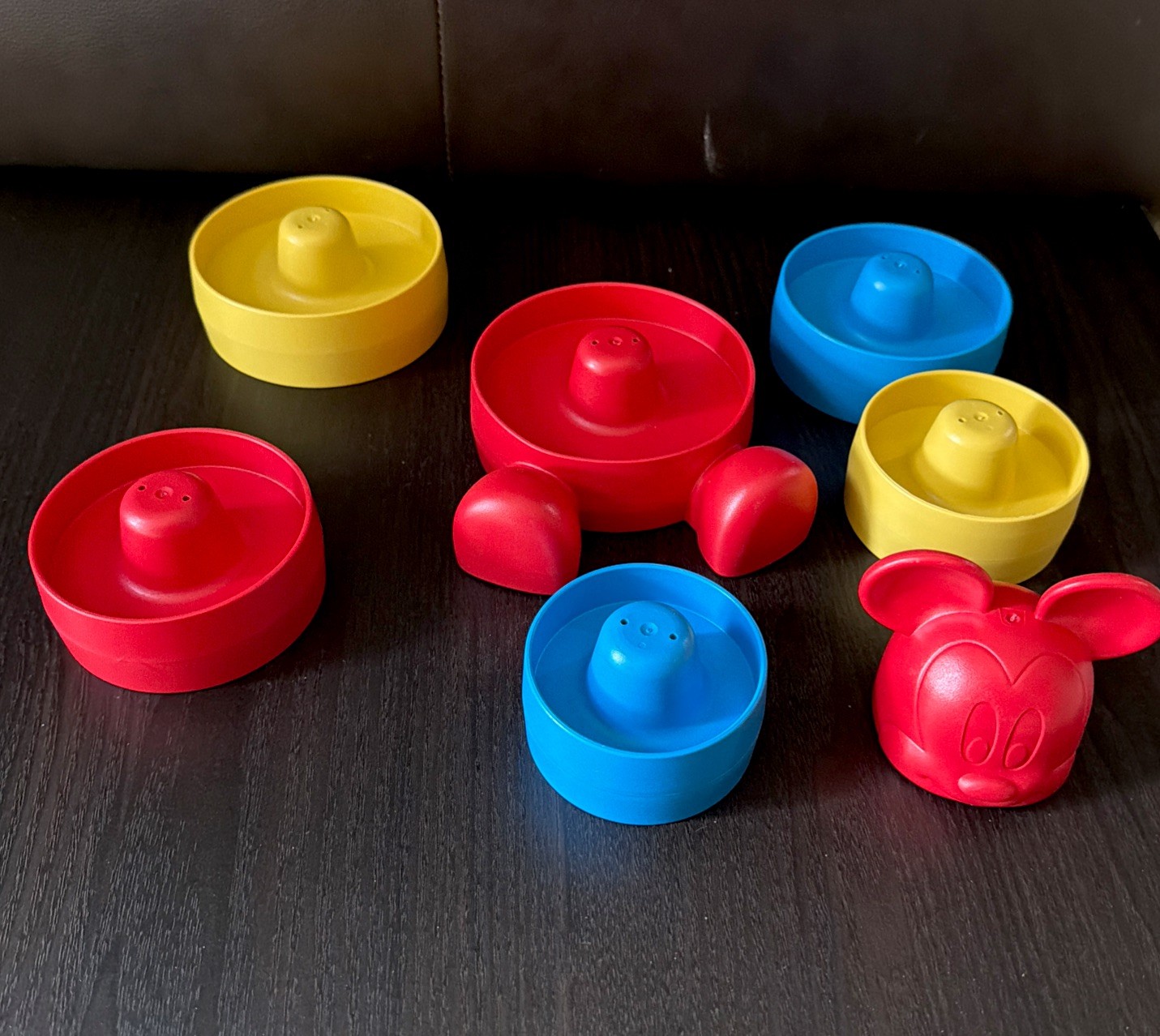 Disney Toy Stacker Mickey Mouse Baby Colorful Learning Development 6 Months +
