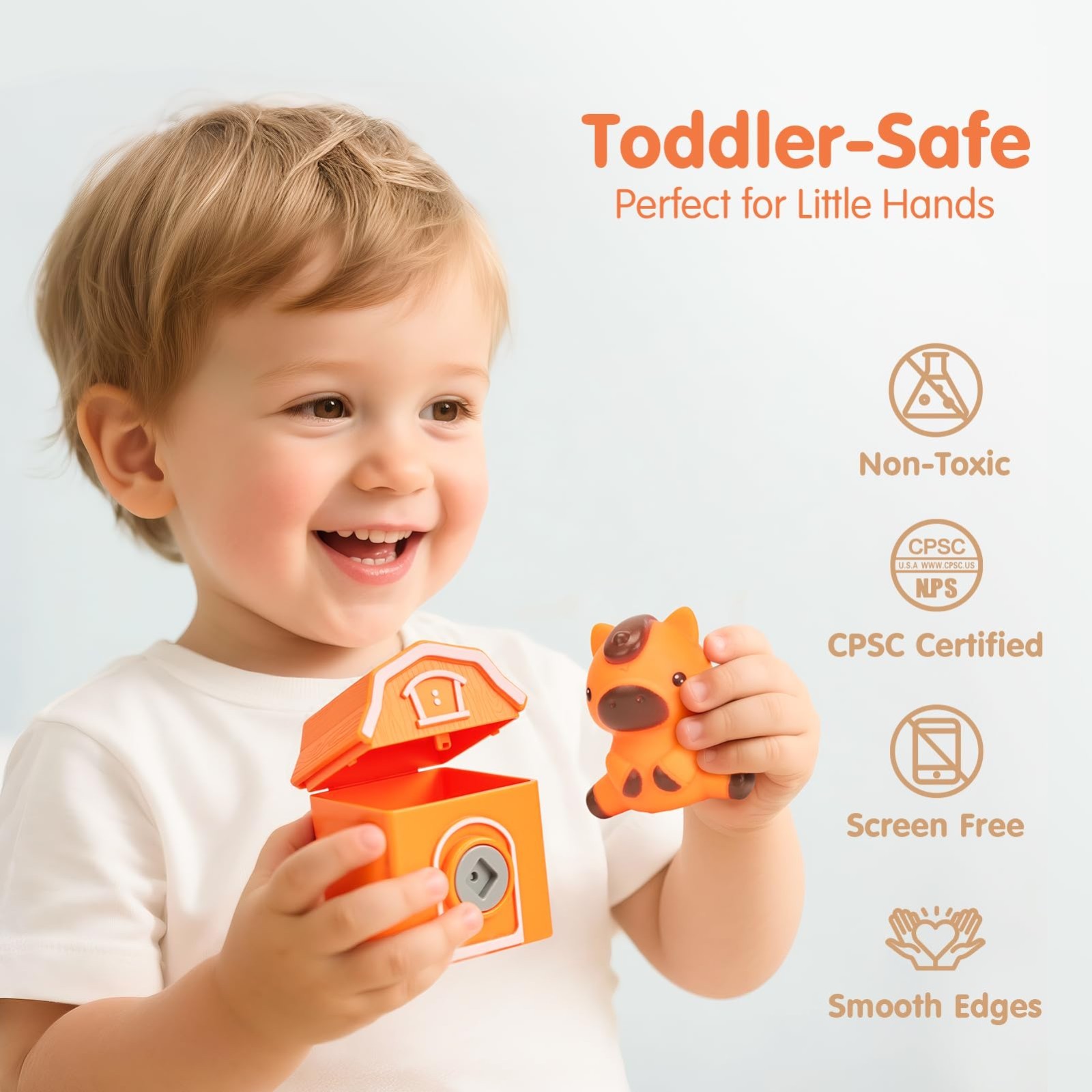 Toddler Learning Toys for 2-3 Year Olds – Montessori Counting, Matching & Sortin