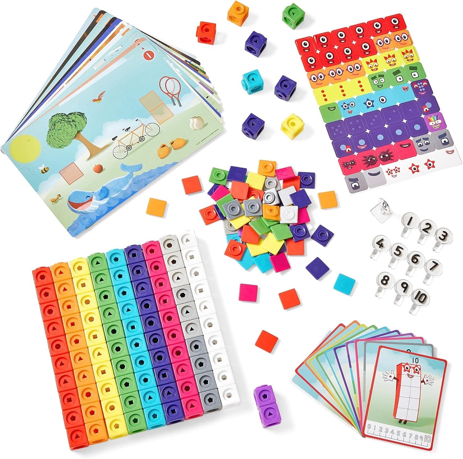 Officially Licensed MathLink Numberblocks 1-10 Activity Set-~