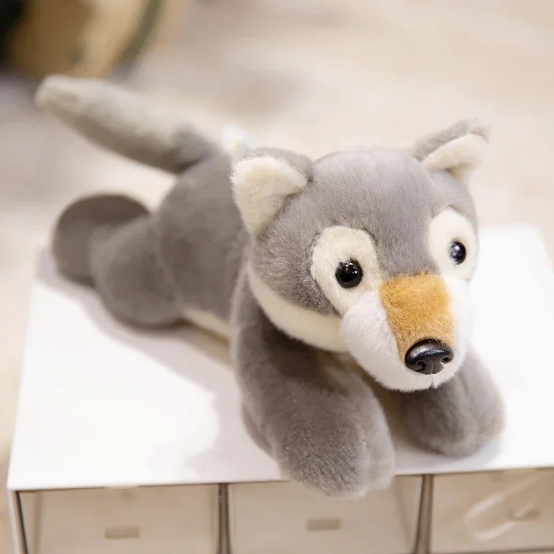 22cm Forest Animal Plush Toy – Lion Tiger Fox Deer Zebra Stuffed Animal Gift