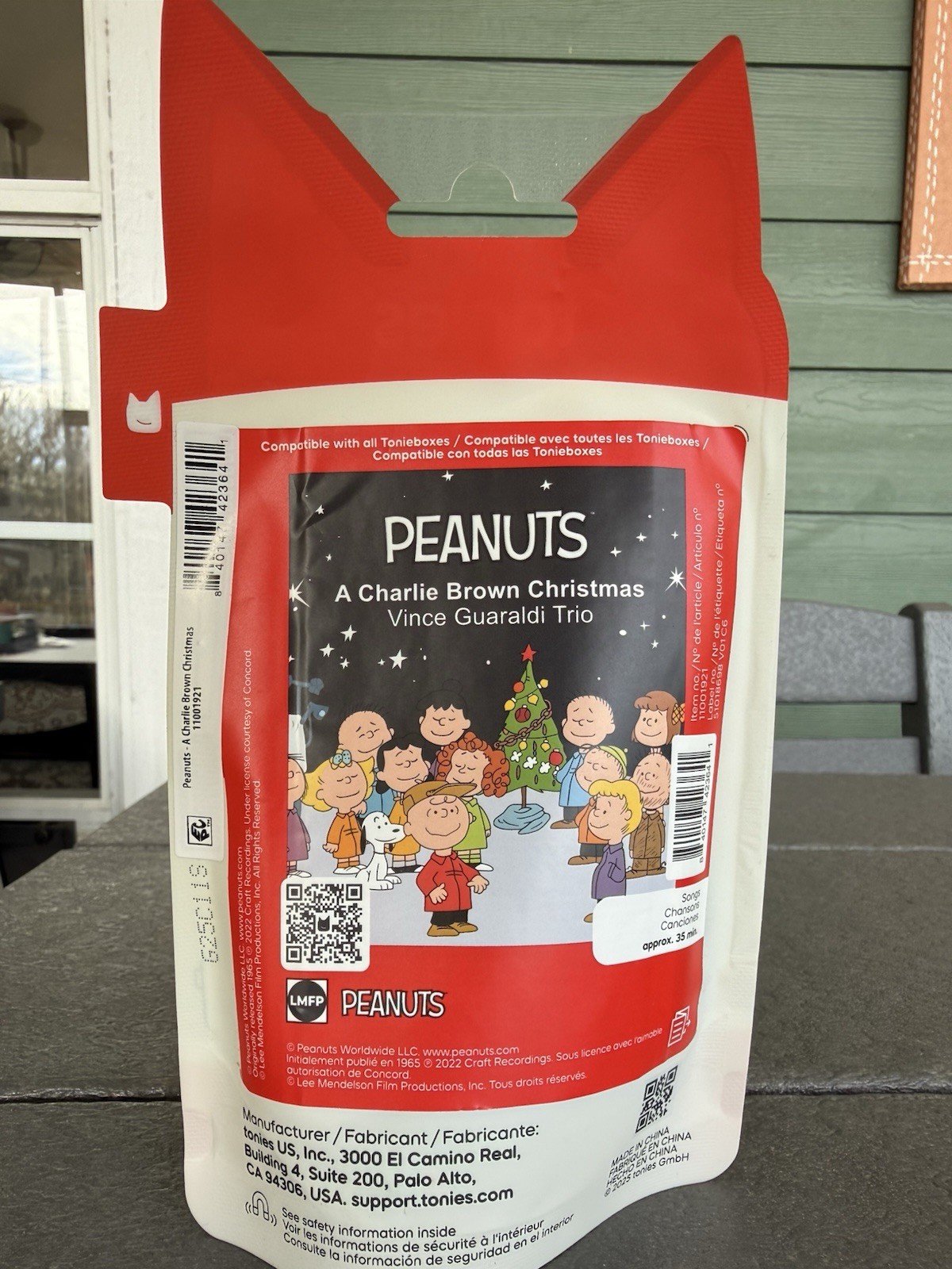 Tonies TonieBox Peanuts: A Charlie Brown Christmas (Vince Guaraldi Trio)