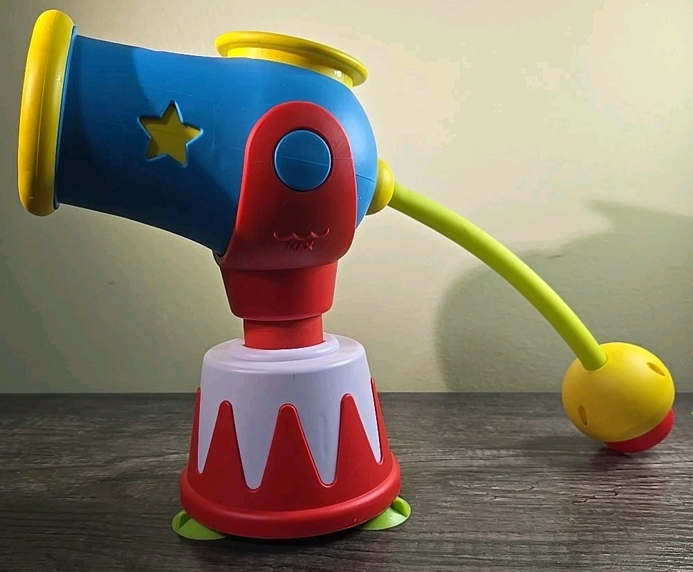 Yookidoo Toddler Kids Bath Toys (Ages 4 8) Water Cannon Ball Blaster Suction