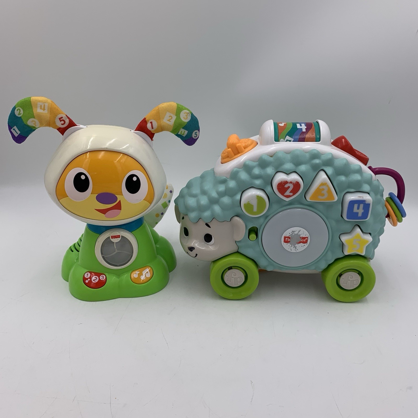 Fisher Price Lot Of 4 Linkimals + Beat Bow Wow Puppy Otter Koala Sloth ALL WORK