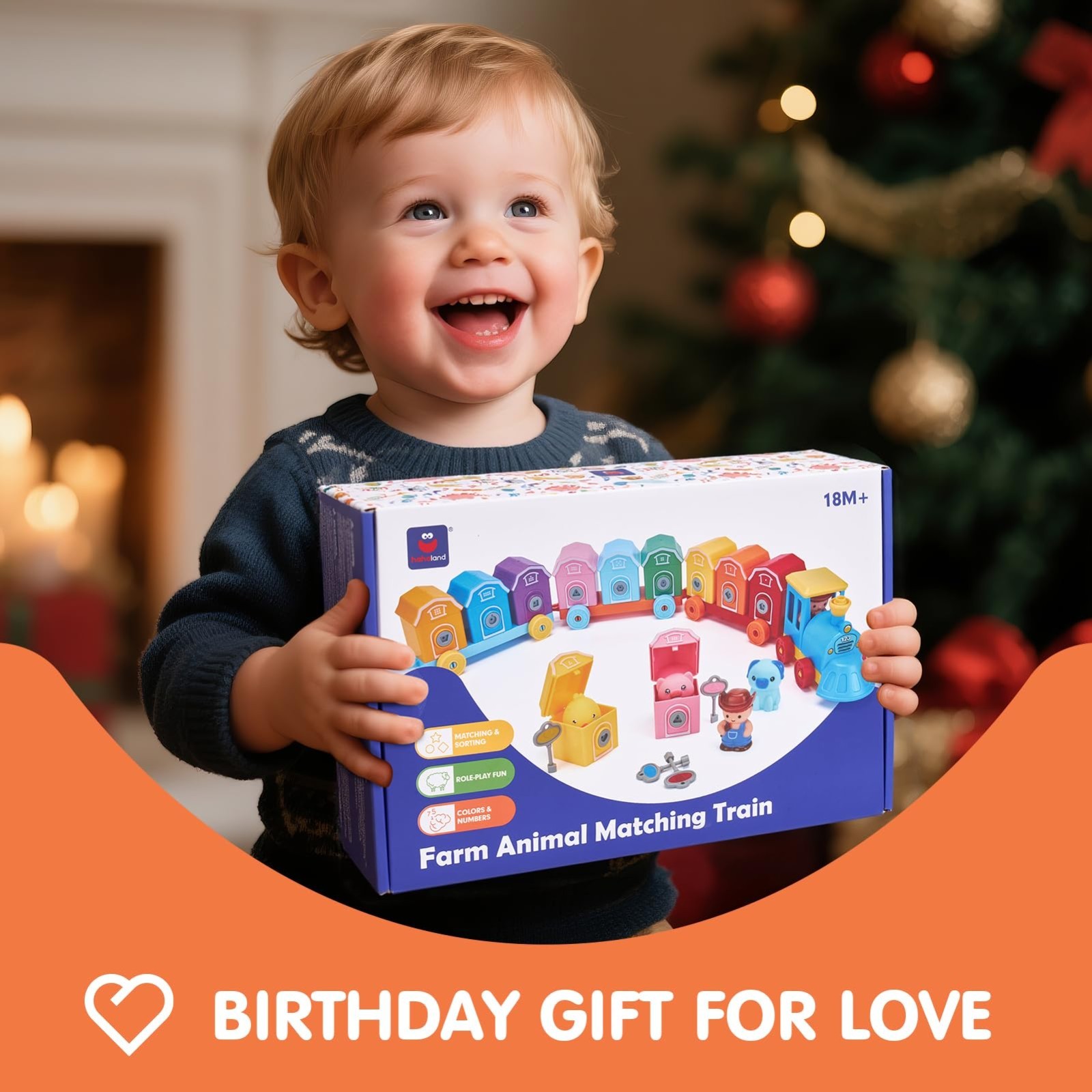Toddler Learning Toys for 2-3 Year Olds – Montessori Counting, Matching & Sortin