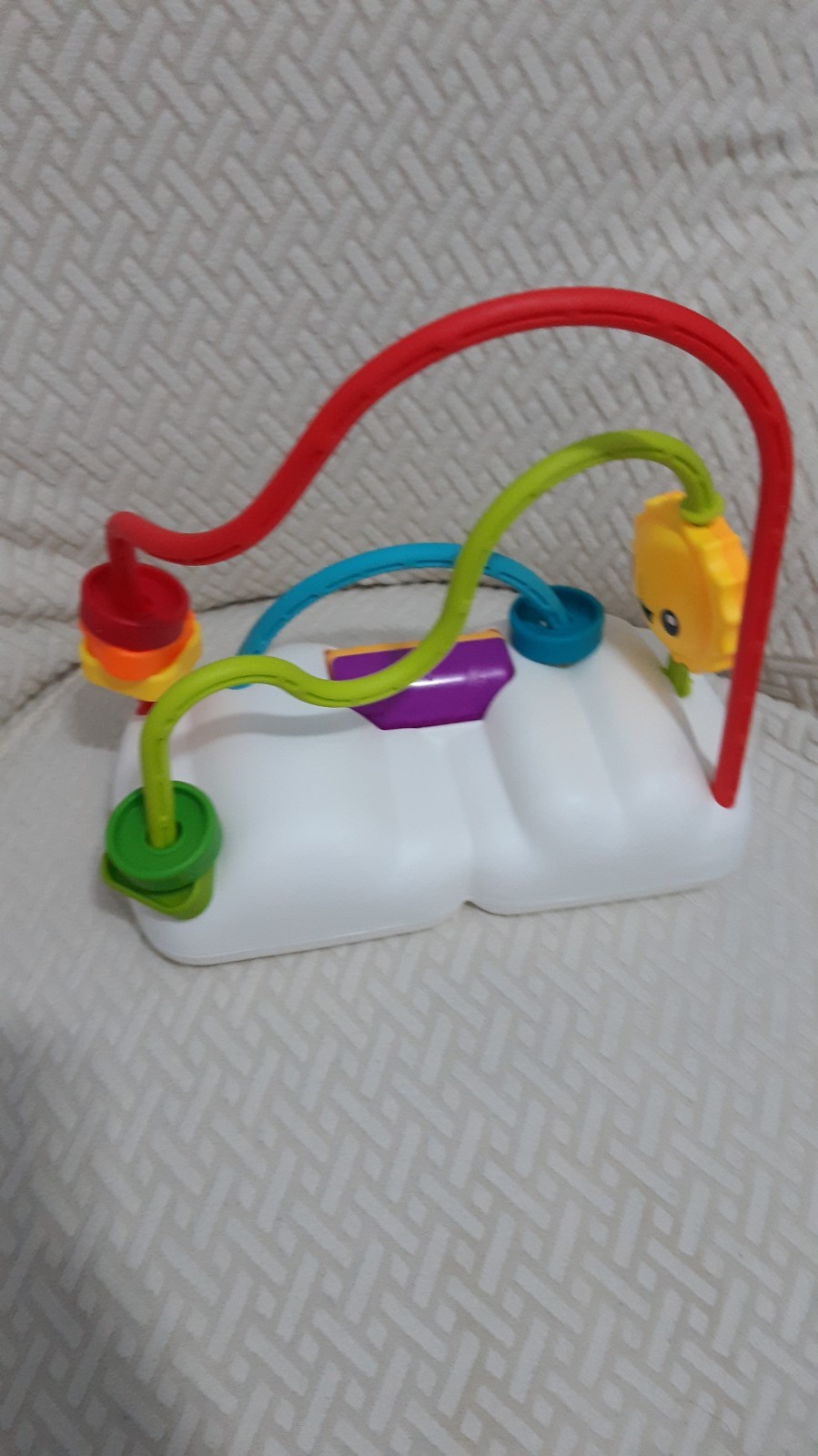 Cloud Shape Activity Toy Multicolor Bead Maze Motor Skills Hand-Eye Coordination