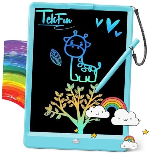 LCD Writing Tablet for Kids, 10-inch Coloring Drawing Pad, Mess Free Doodle