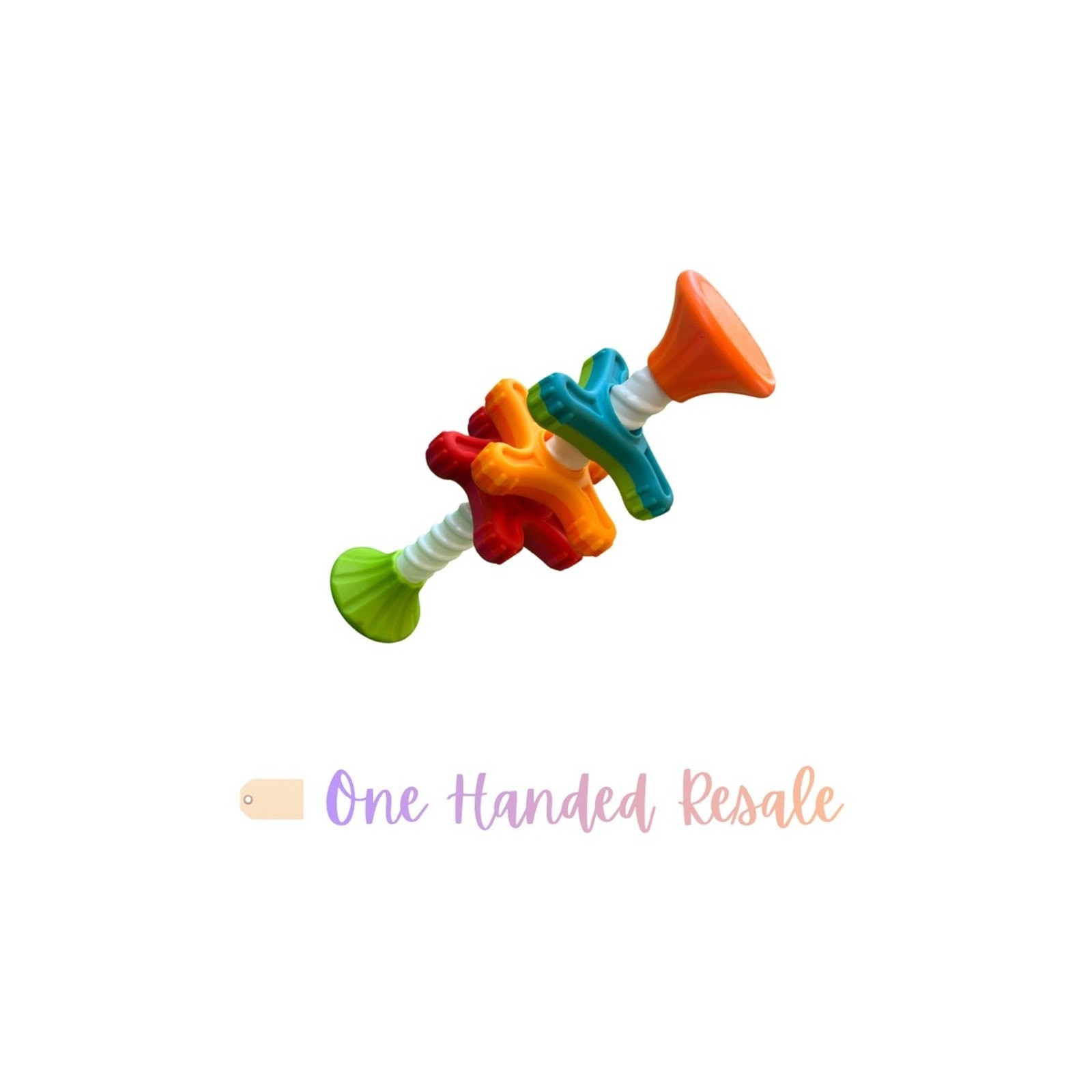 🧠 Fat Brain Multicolor Stacker Spinner Toy for Kids Unisex Boys Girls