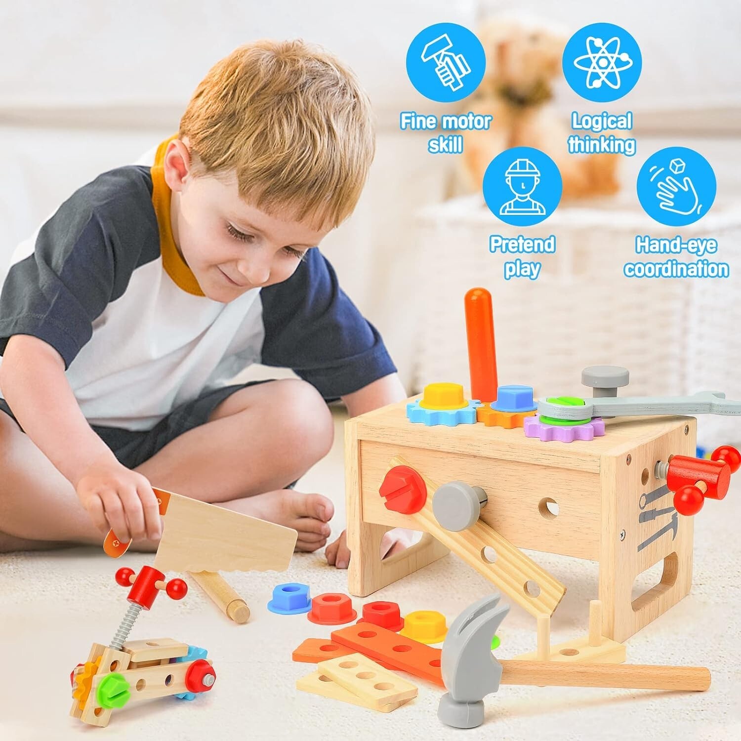 Educational Learning Toys for Boys & Girls Kids Toddlers Age 3 4 5 6 7 Years Old