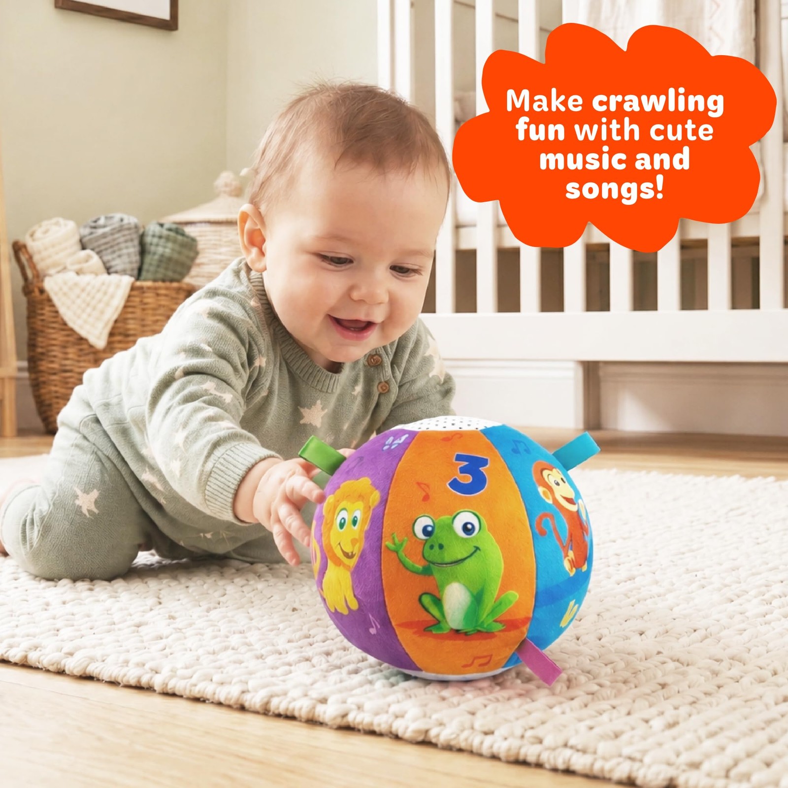 , Interactive Baby Ball with 30+ Sounds & Songs | Toys for 1 Year Old Boys & …