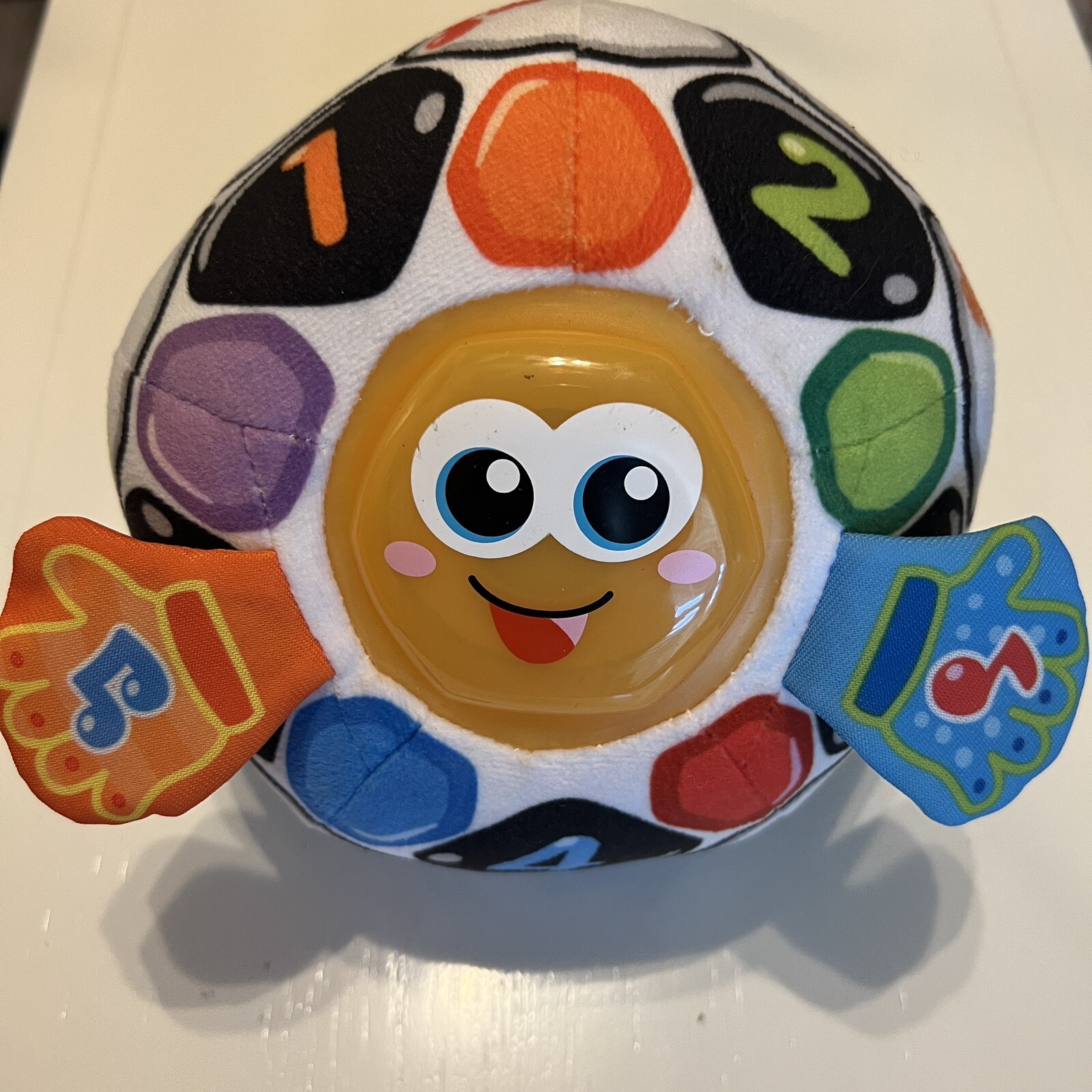 V Tech Bright Lights Soccer Ball Musical Light Up Sensory Toy 6-36 Mos. Toddler