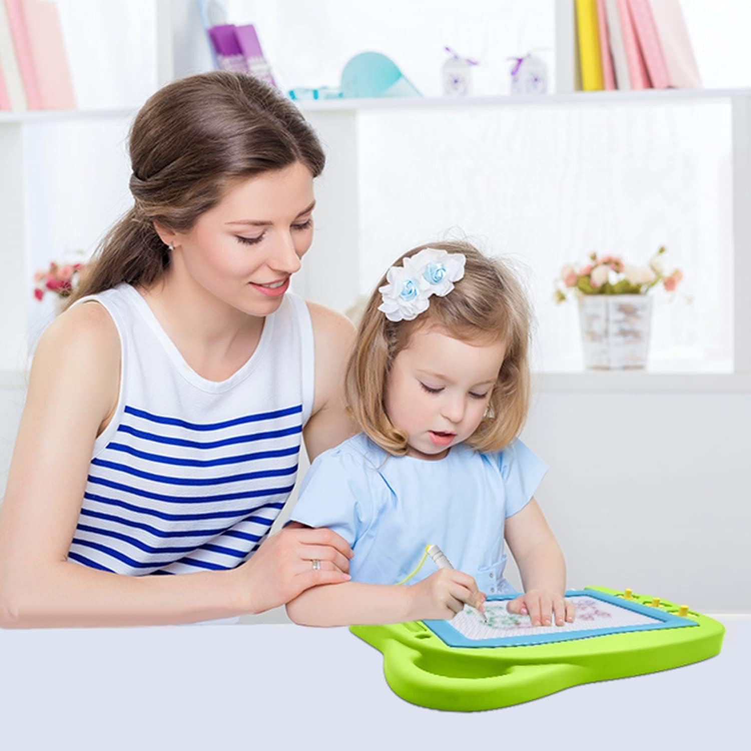 Mini Magnetic Travel Drawing Board, Educational Learning Toys for Boys & Girls