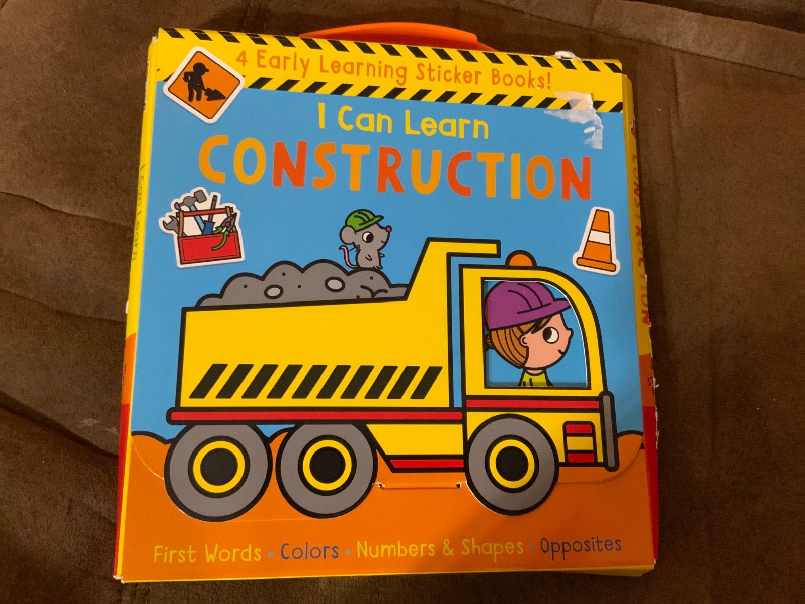 I Can Learn Construction Boxed Set: First Words, Colors, Numbers and Shapes, Opp