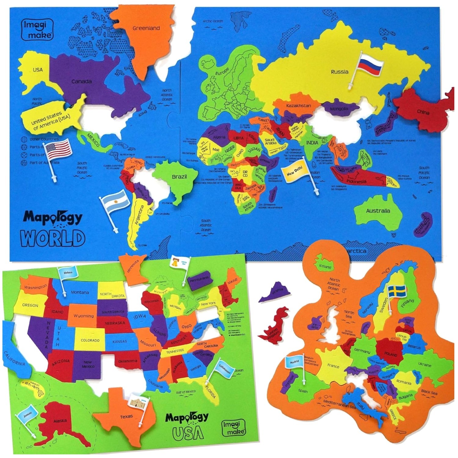 Educational Geography Toys