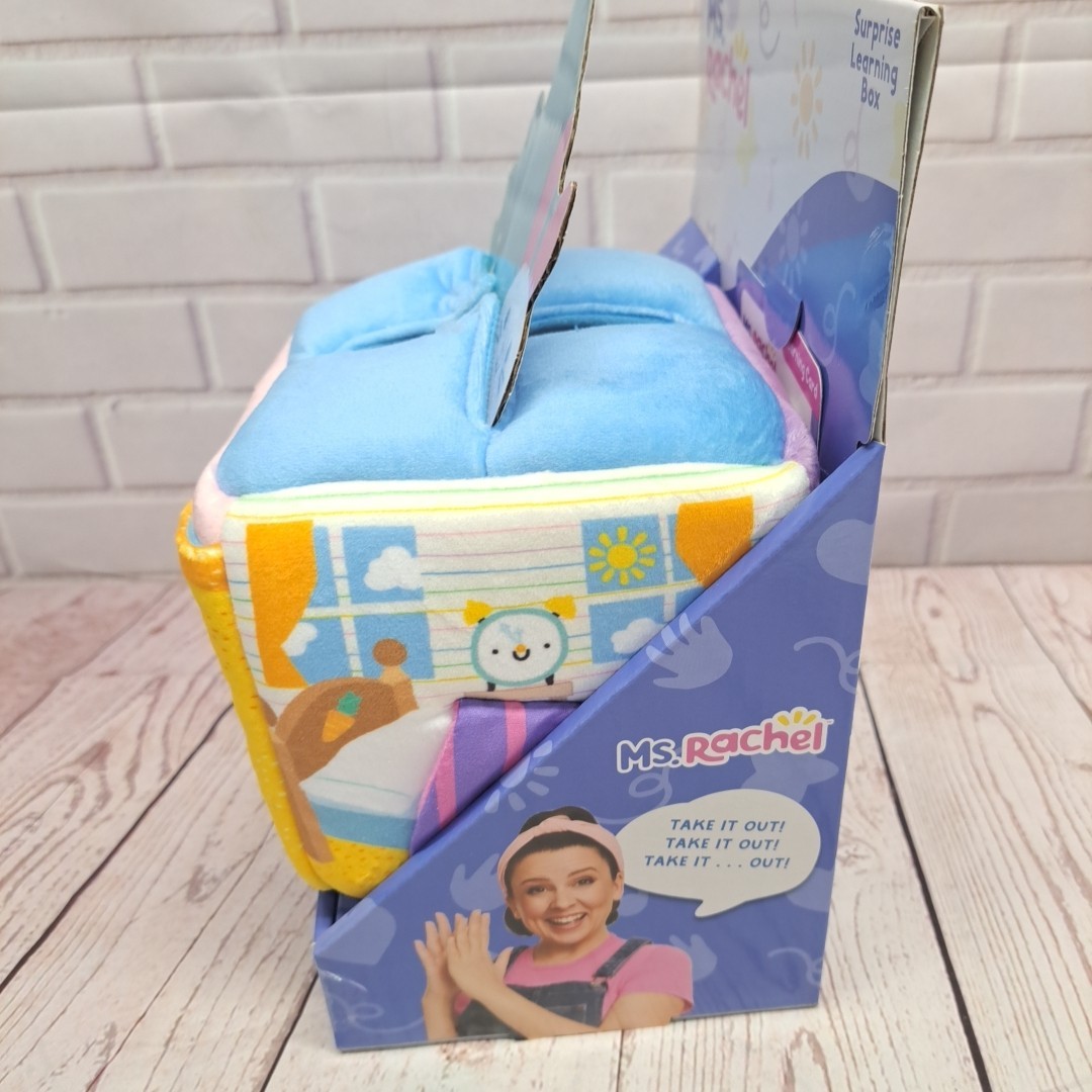 Ms. Rachel Official Surprise Learning Box, Educational Toys w/ Stuffed Animals