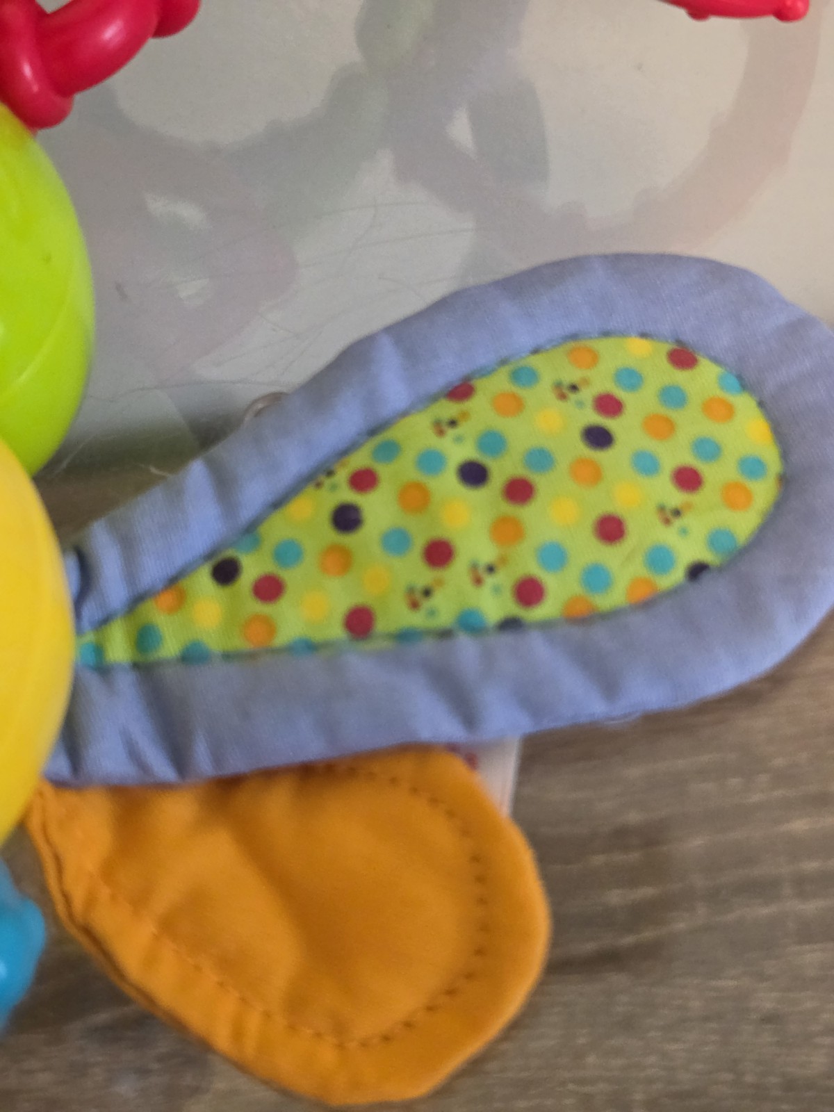 Bright Starts Twisty Bug Dragonfly/Butterfly Rattle Not tested