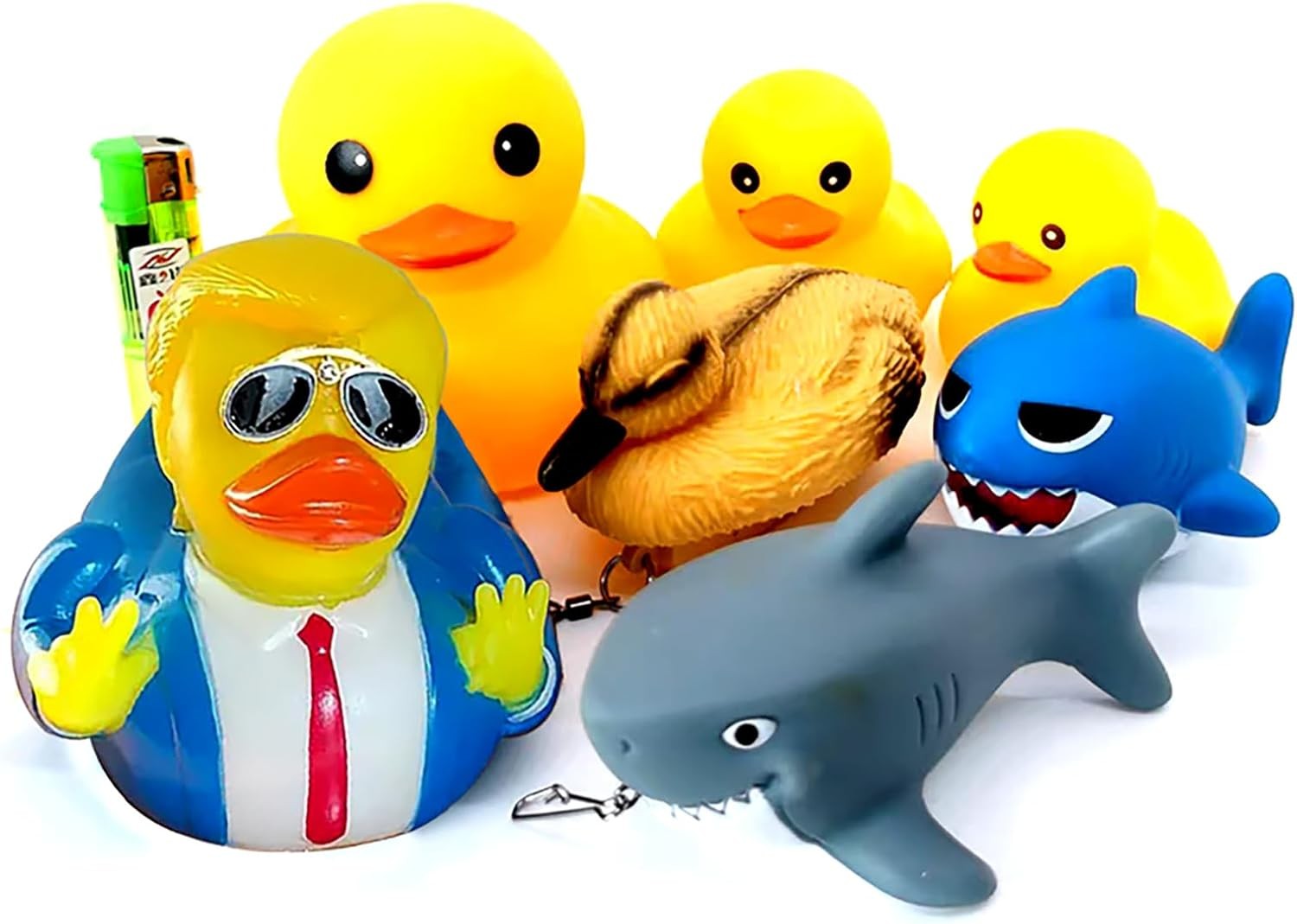 Jeeps Duck Rubber Duckies Trump Collection Baby Bath Ducking Toy Car…