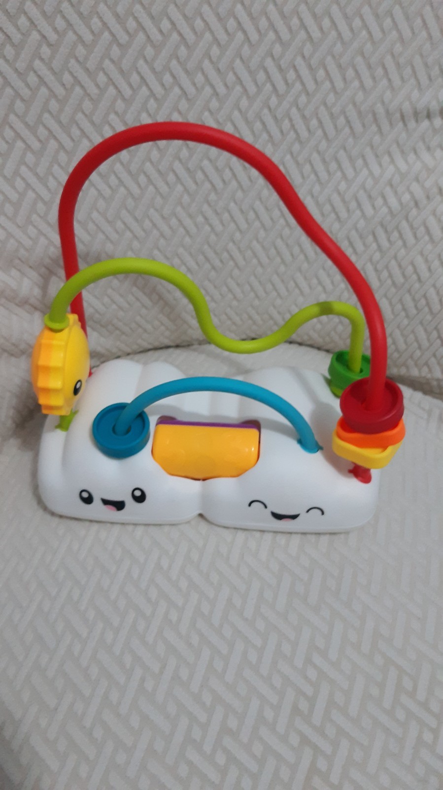 Cloud Shape Activity Toy Multicolor Bead Maze Motor Skills Hand-Eye Coordination