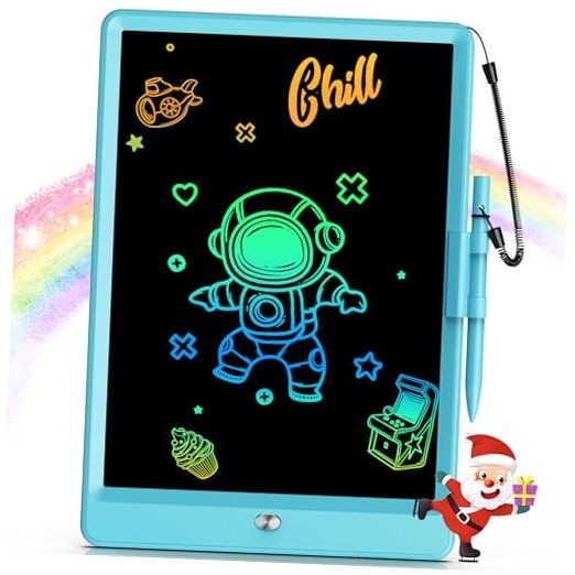 Toys for 3-6 Years Old Girls Boys, LCD Writing Tablet 10 Inch 10 inch Blue
