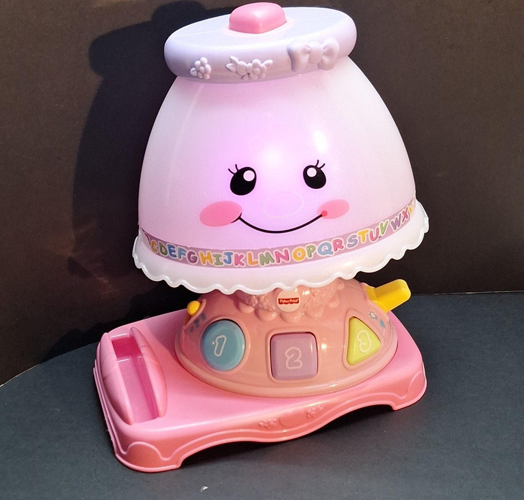 Fisher Price Laugh & Learn My Pretty Learning Lamp 2013 Works 6-36 Mos Toy Works
