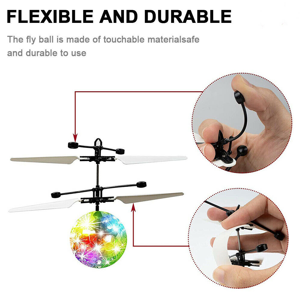 Toys for Boys Age 3 4 5 6 7 8 9 10 Year Old Kids Flying Ball MiniDrone Children