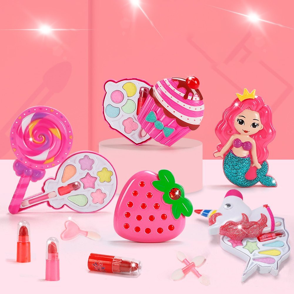 Toys For Girls Beauty Make Up Set 3 4 5 6 7 8 9Years Age Old Kids Cool Gift Xmas