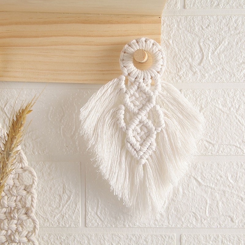 Home Decoration Door Handle Swing Rope Handmade Weaving Ornament