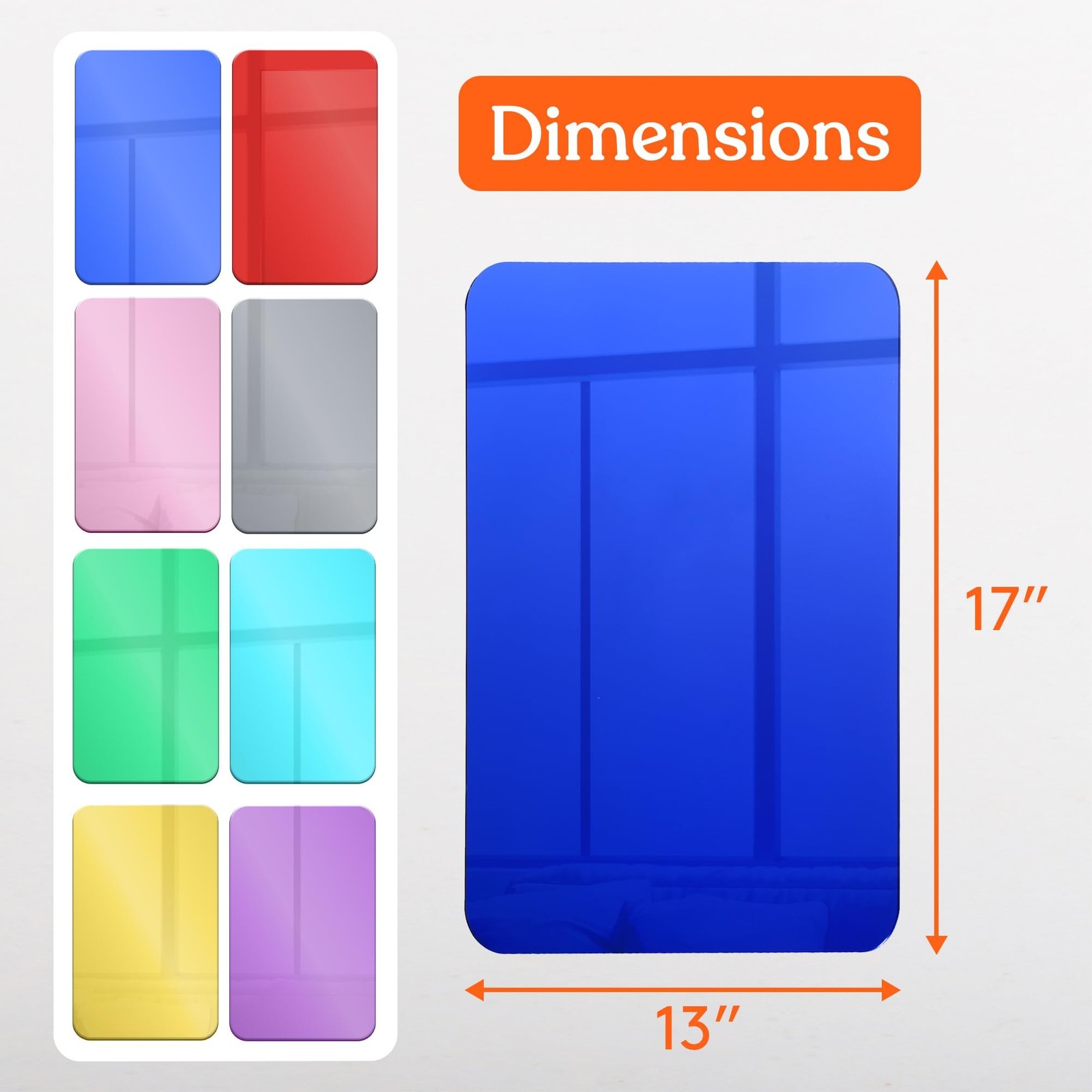 Special Supplies Sensory Wall Mirror – Multi Color Interactive Acrylic Mirror…