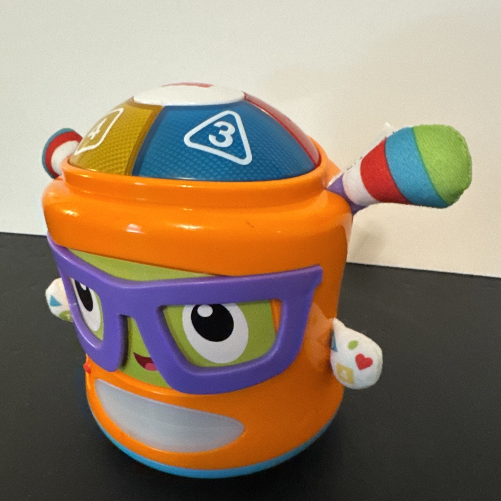 Fisher Price Franky Beats Bat & Boogie Numbers Shapes Lights TESTED WORKS Exclnt
