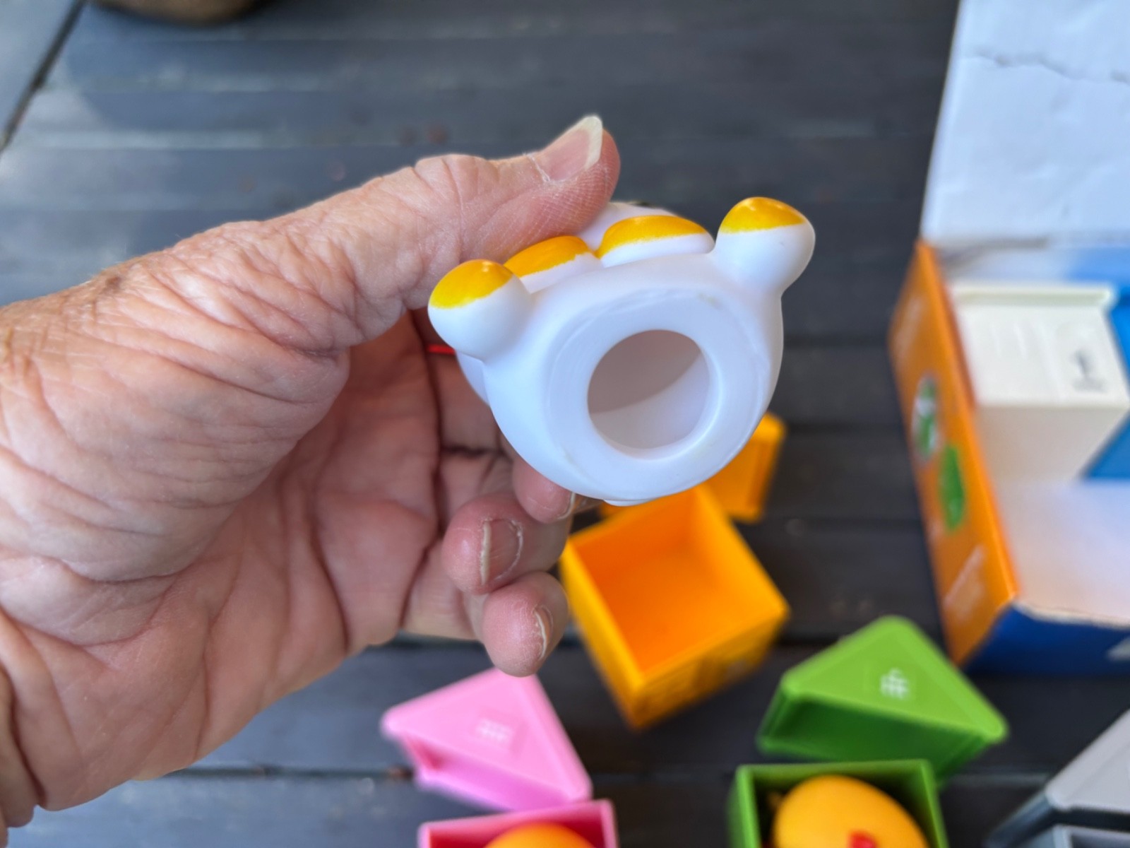 Peekaboo Finger Animal Matching & Counting Toy Set (20 Pieces)
