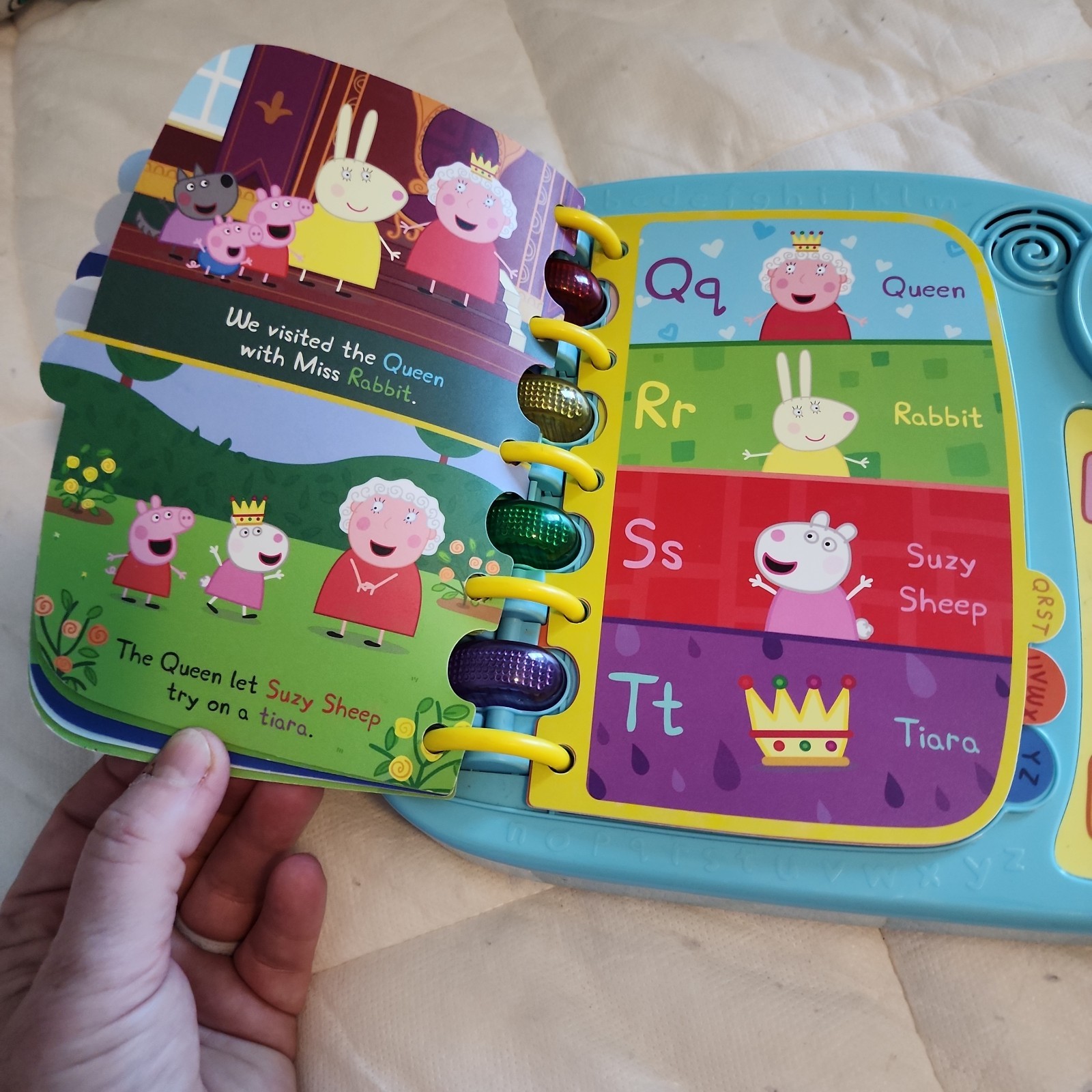 vtech – Peppa Pig – Learn & Discover Book – Music and ABCs