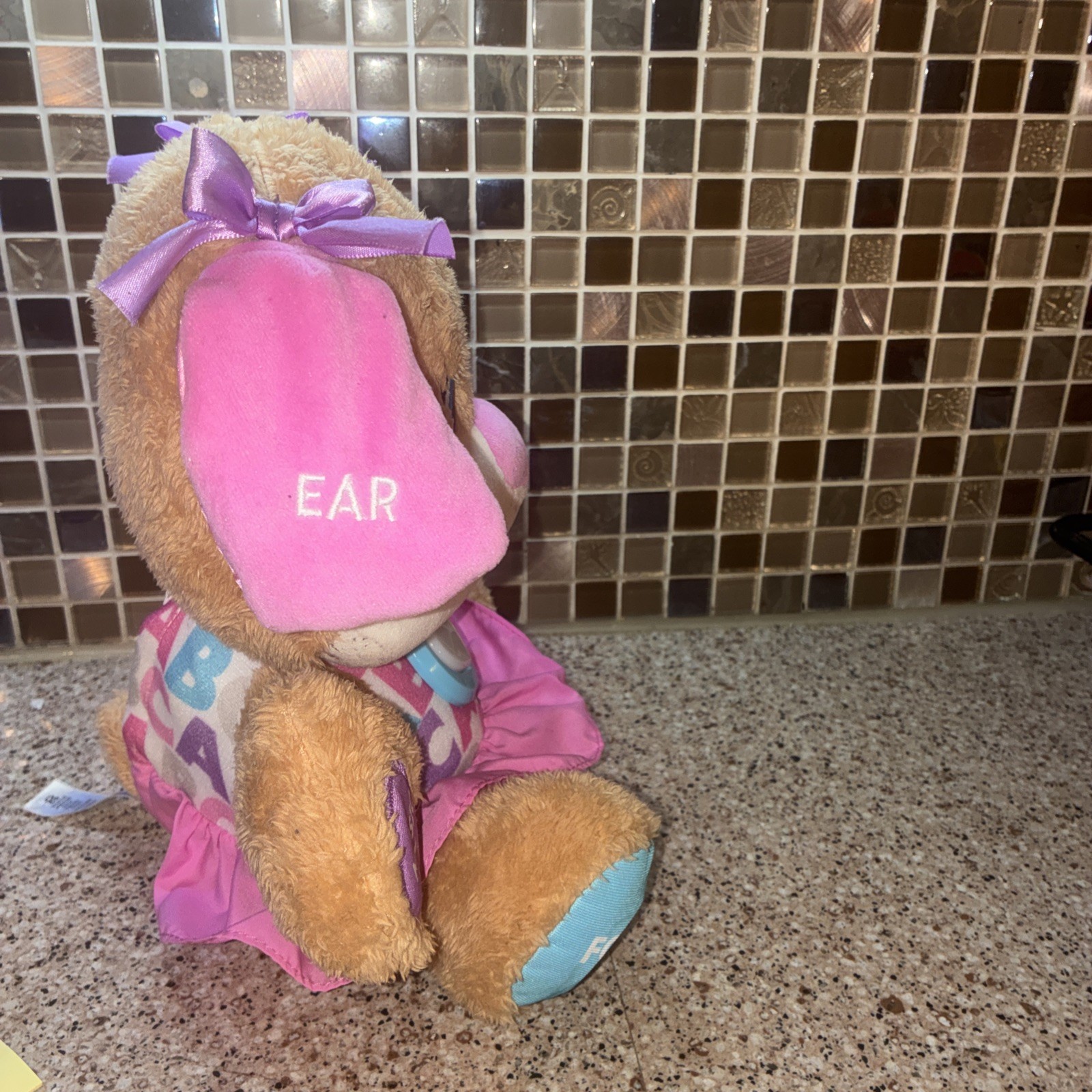 Fisher-Price – Laugh & Learn Smart Stages Sis Plush Toy – Brown