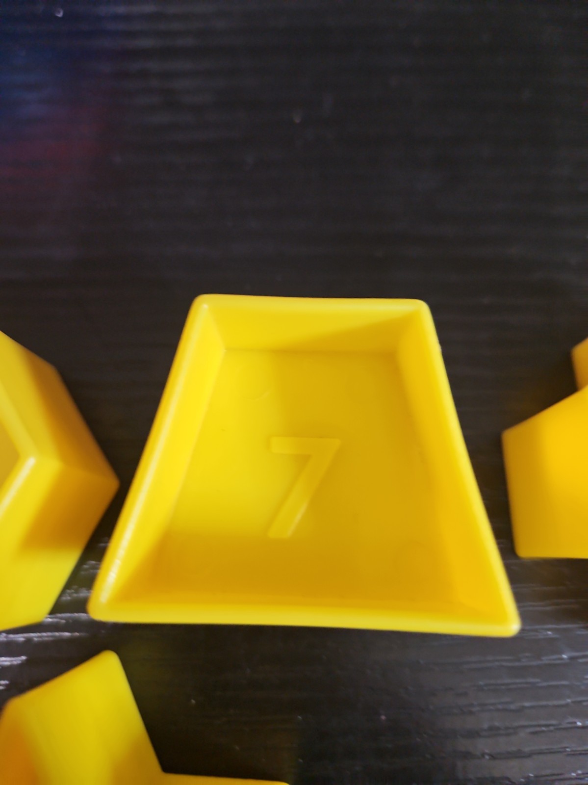 VTG Tupperware Shape-O-Ball Toy Shape Sorter with 8/10 Shapes Tuppertoys
