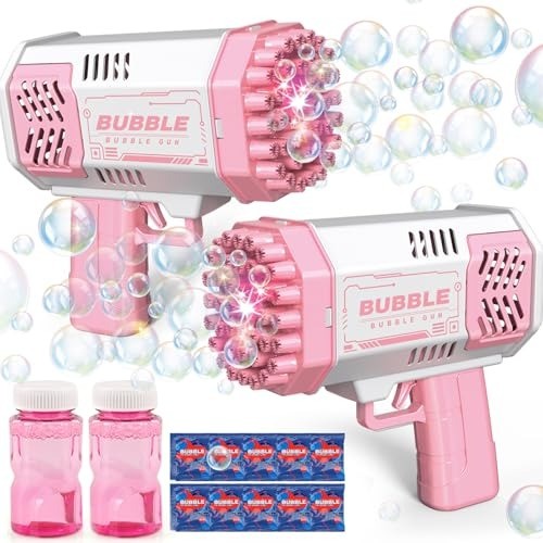 Portable Bubble Machines for Joyful Outdoor Play – Includes Wands & Refills!