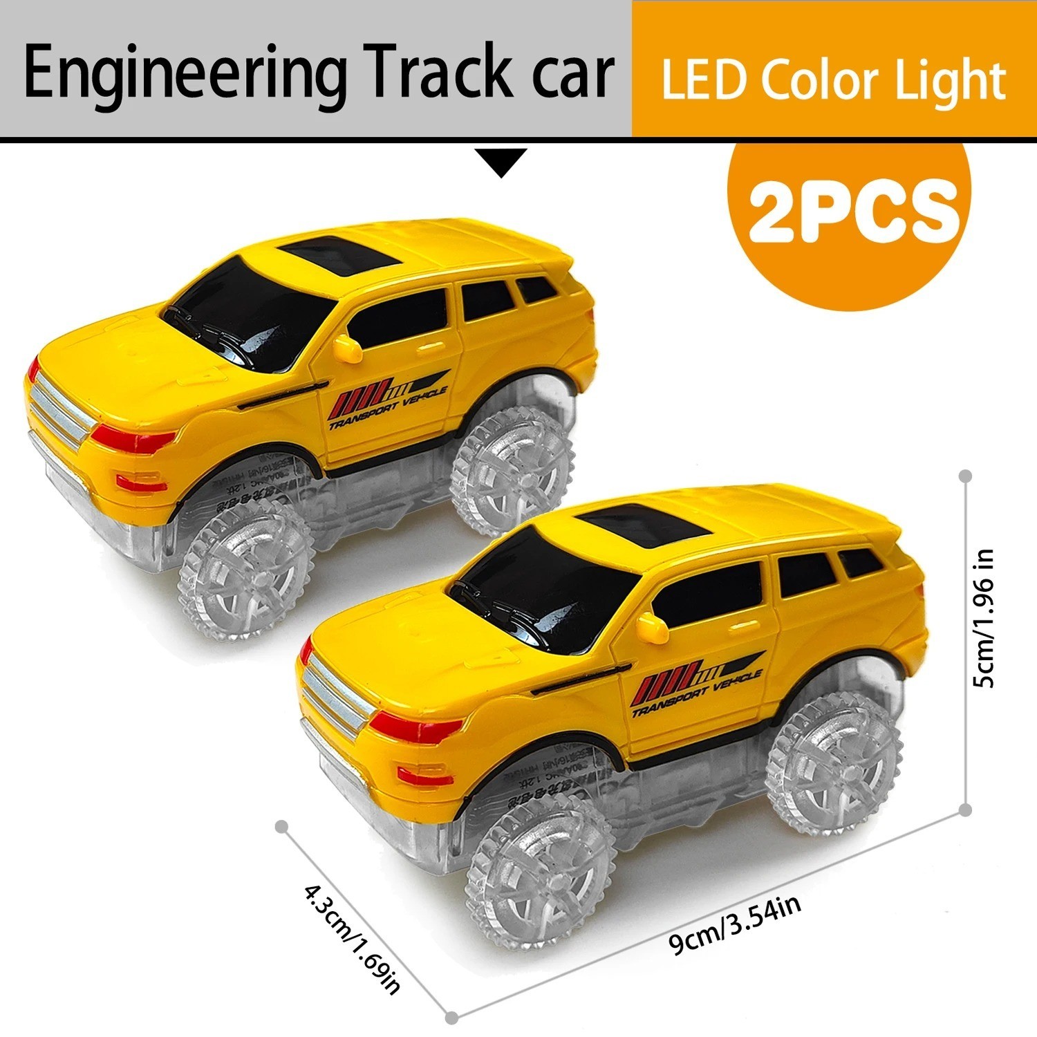 Kids Electric Flexible Track Toy Car Engineering Train Educational Birthday Gift