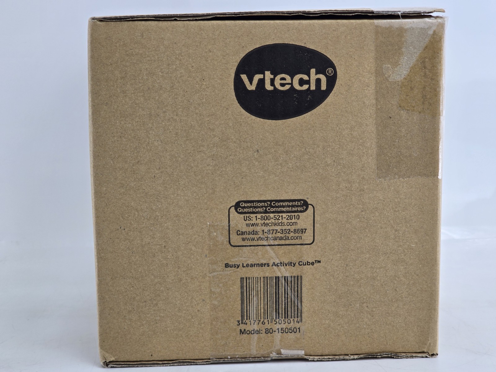 NEW VTech Baby Busy Learners Activity Cube 6-36 Months Red-Top Musical Toy