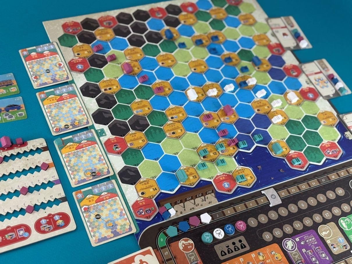 Arclight Railway Boom Board Game 2-4P 60-120 Min 14+ English Rules fm