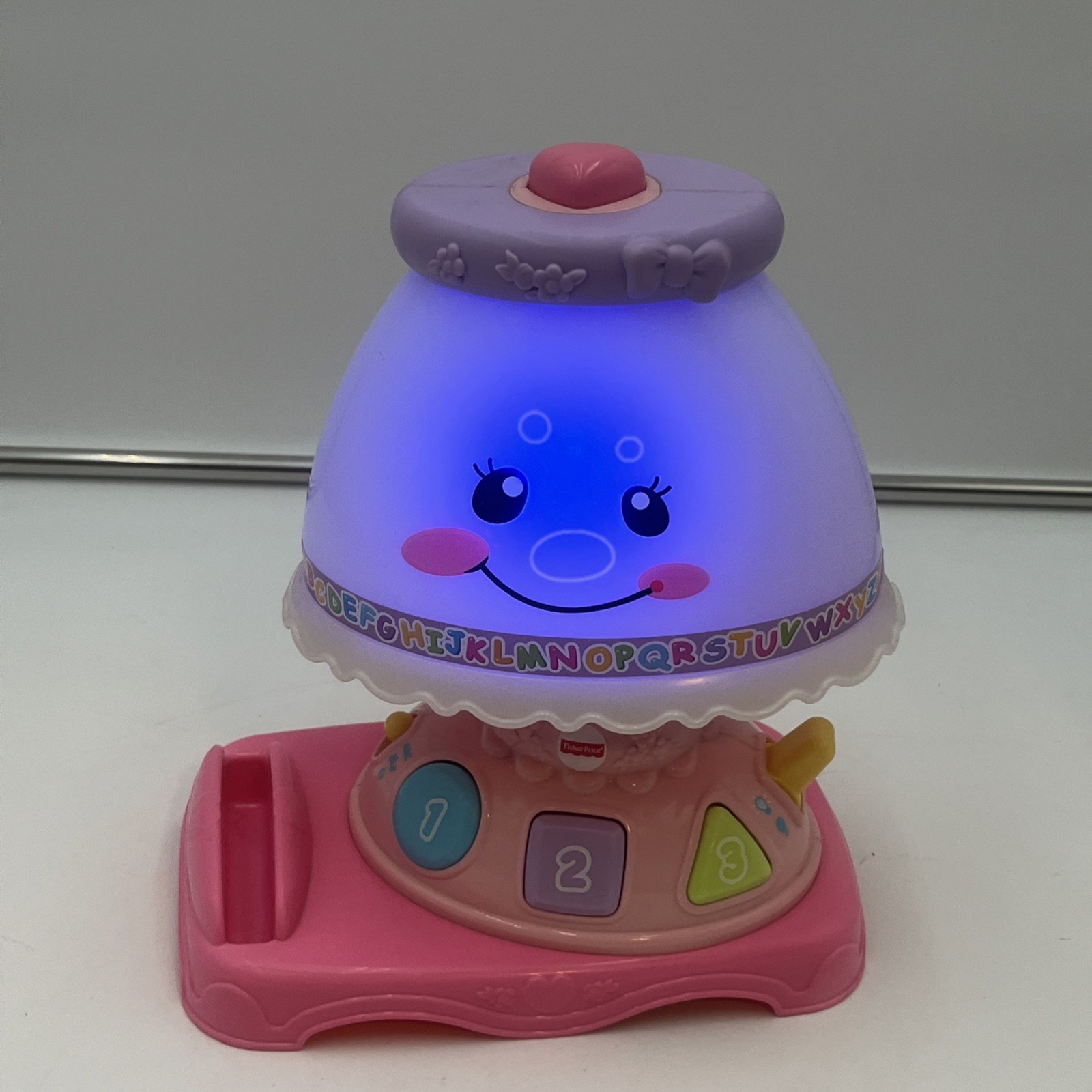 Fisher Price Laugh & Learn My Pretty Learning Lamp 2013 Works 6-36 Mos Toy Works
