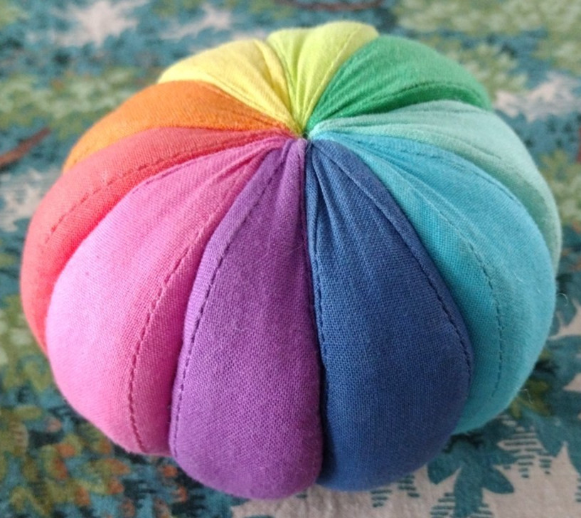 LOVEVERY Multicolor Cotton Rainbow Ball The Senser Play Kit 5-6 Mon Dexterity