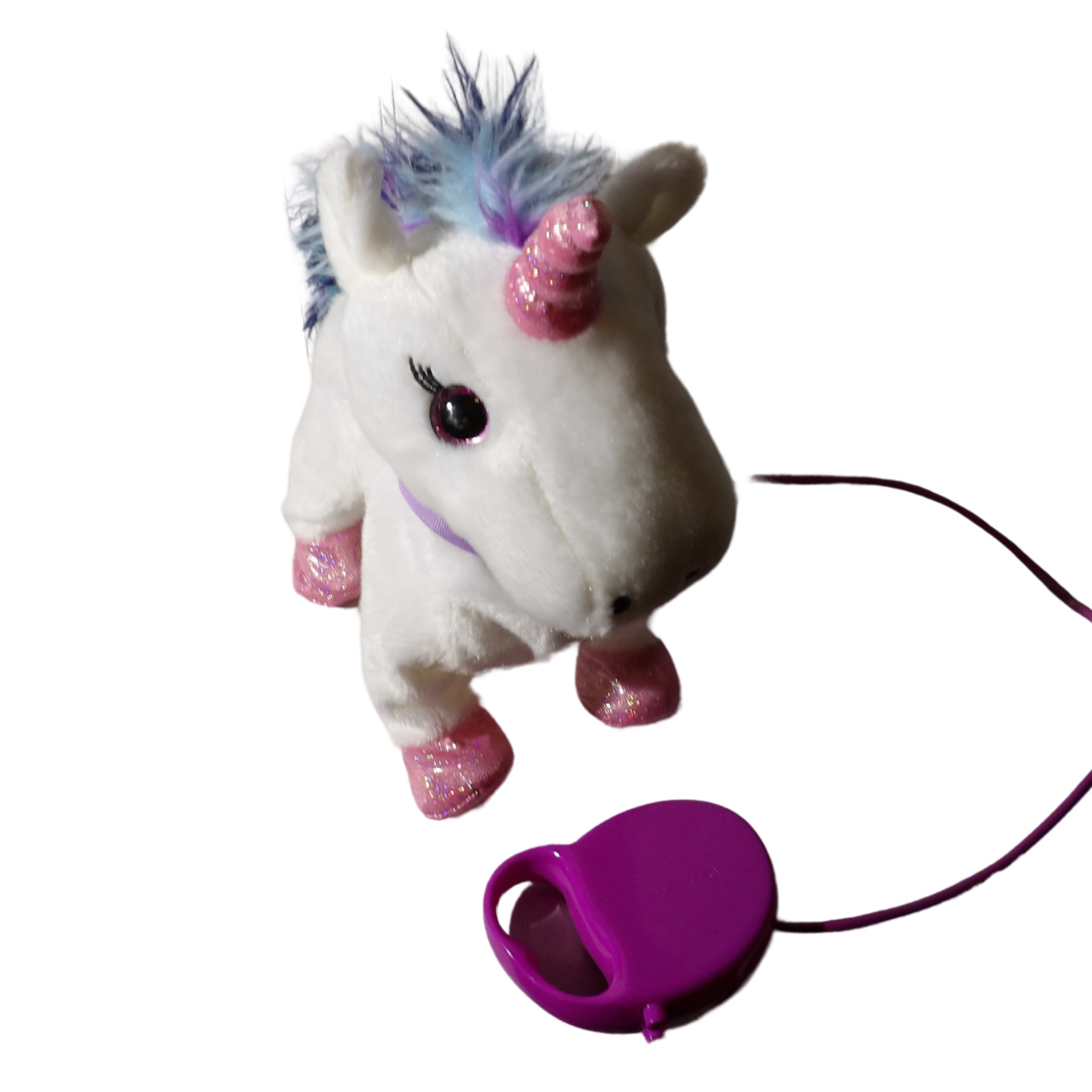 Kid Connection battery operated white unicorn with movement and horse sound