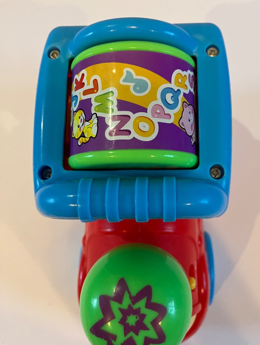 Fisher Price LAUGH AND LEARN ABC Train Light Up Letters & Numbers Music RARE HTF