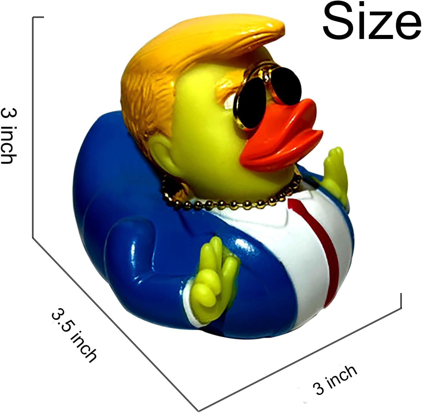 Jeeps Duck Rubber Duckies Trump Collection Baby Bath Ducking Toy Car…