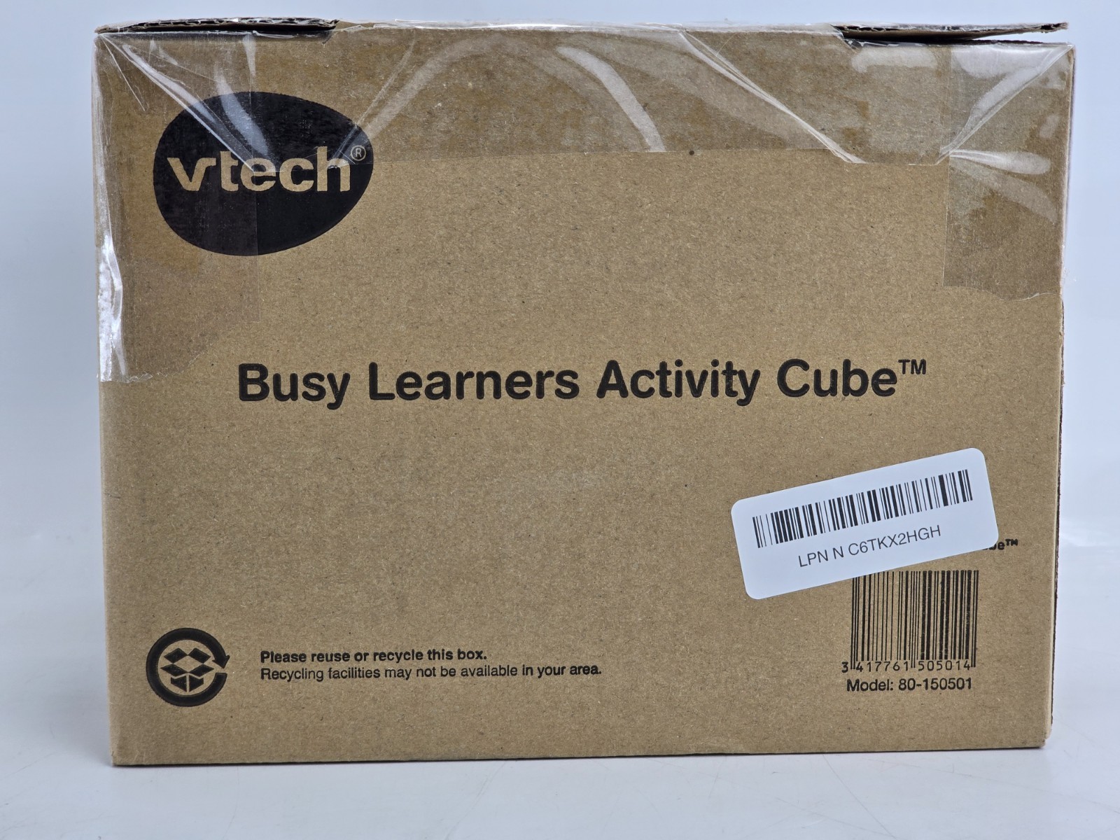 NEW VTech Baby Busy Learners Activity Cube 6-36 Months Red-Top Musical Toy