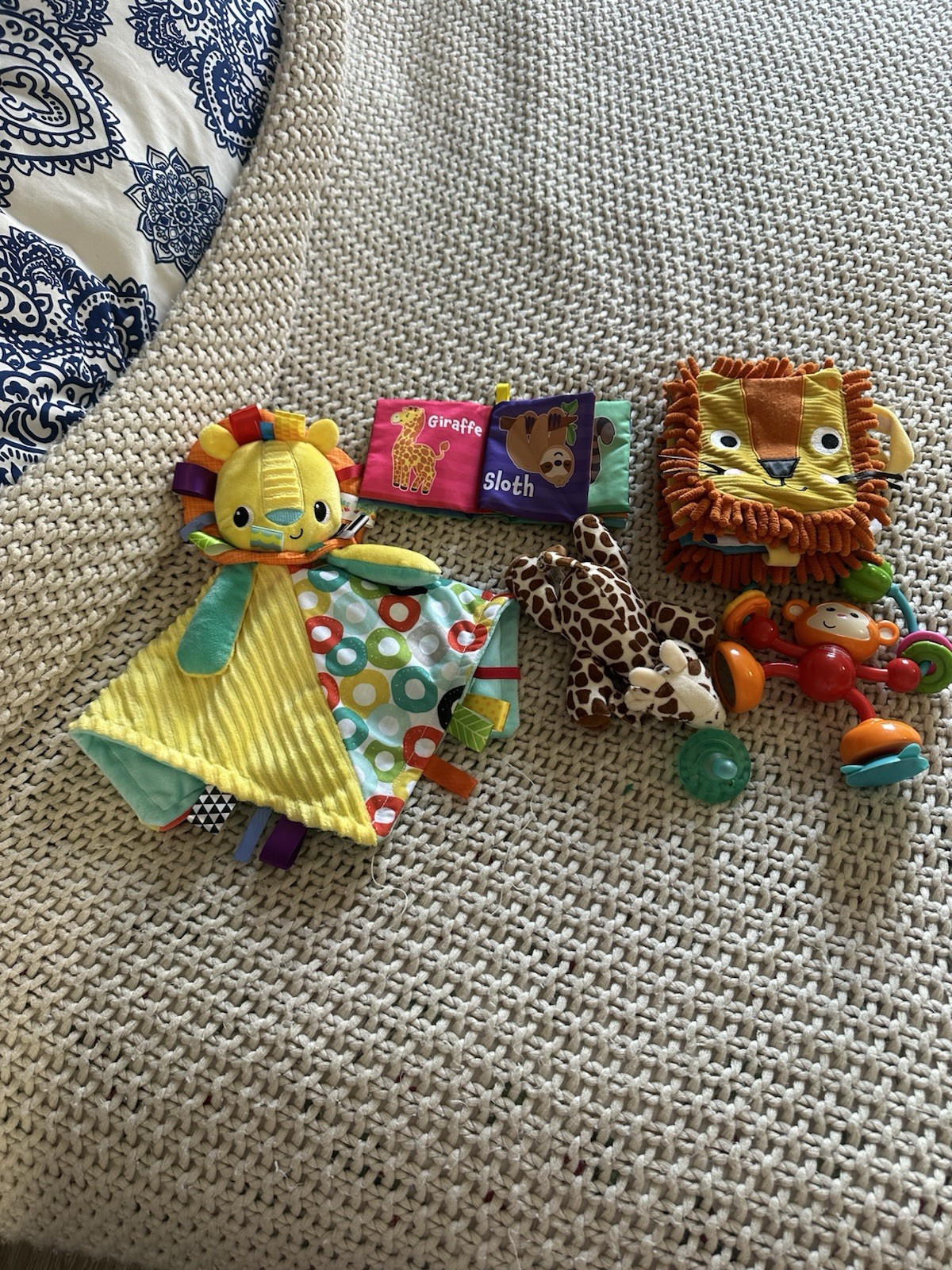 Infant Toddler Baby Toys Random Lot Of Five Items