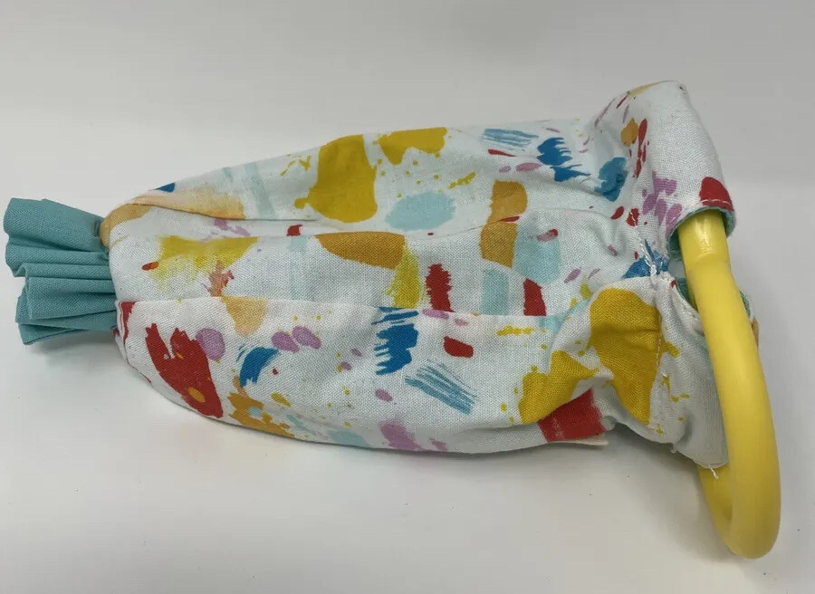 LOVEVERY THINKER PLAY KIT MONTHS 11-12 ORGANIC COTTON SENSORY POUCH MONTESSORI