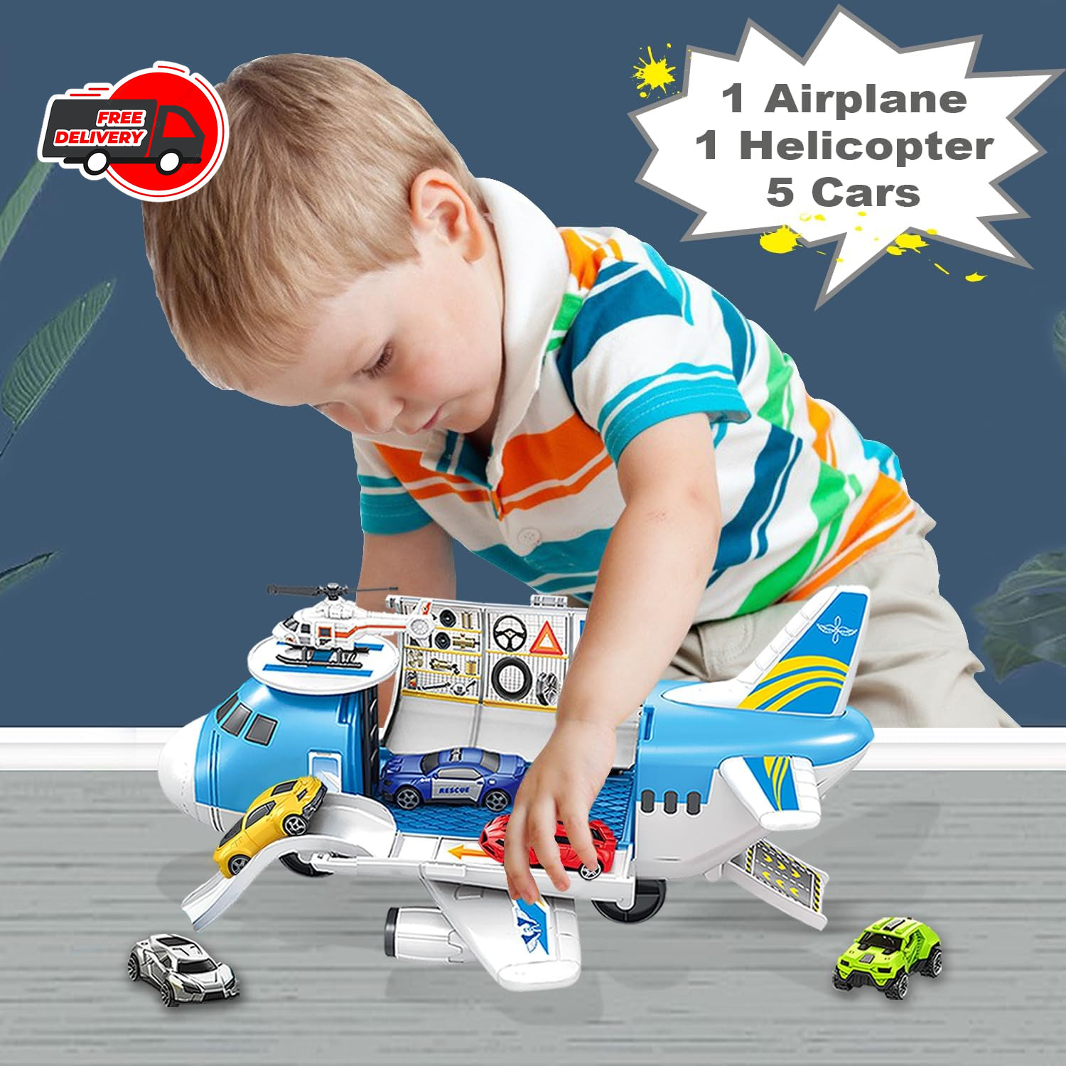 Airplane Toy, Airplane Toys for 3 Years Old, Airplane for Toddlers,Toy Airpla